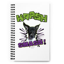 Load image into Gallery viewer, KRASH Smash Spiral notebook