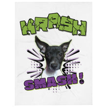 Load image into Gallery viewer, KRASH Smash Throw Blanket