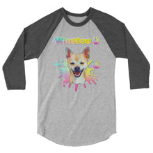 Load image into Gallery viewer, Winston Unisex 3/4 sleeve raglan shirt