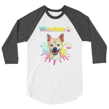 Load image into Gallery viewer, Winston Unisex 3/4 sleeve raglan shirt