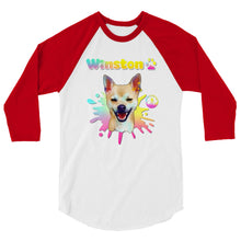 Load image into Gallery viewer, Winston Unisex 3/4 sleeve raglan shirt