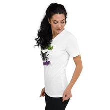 Load image into Gallery viewer, KRASH Smash Unisex Short Sleeve V-Neck T-Shirt