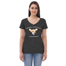 Load image into Gallery viewer, Welcome Thor Women’s recycled v-neck t-shirt
