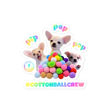 Load image into Gallery viewer, Cottonball Crew Bubble-free stickers