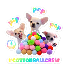 Load image into Gallery viewer, Cottonball Crew Bubble-free stickers