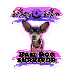 Lucy Lou Bubble-free sticker