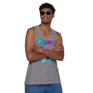 Ponie Men’s premium tank top