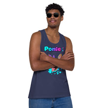 Load image into Gallery viewer, Ponie Men’s premium tank top