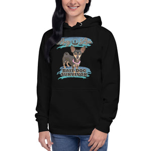 Lucy Lou Front Print Unisex Hoodie