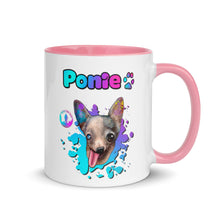 Load image into Gallery viewer, Ponie Mug with Color Inside