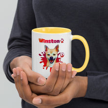 Load image into Gallery viewer, Winston Mug with Color Inside