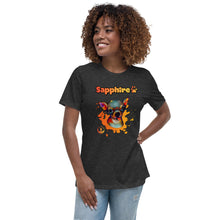 Load image into Gallery viewer, Sapphire Women&#39;s Relaxed T-Shirt